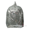 Custom New Fashion Team Logo Traveling Sparkle Sequin Glitter Mini Cheerleading Backpack For Girls
